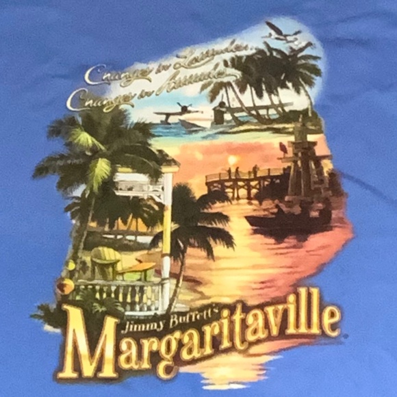 Margaritaville Waikiki Mens Tee Size Large - Picture 3 of 6